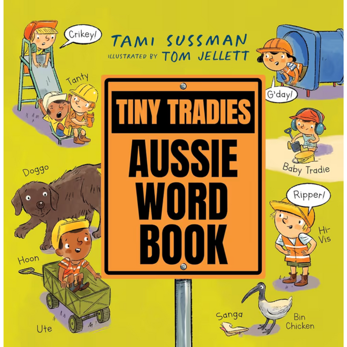 Tiny Tradies Aussie Word Book (Hardcover)