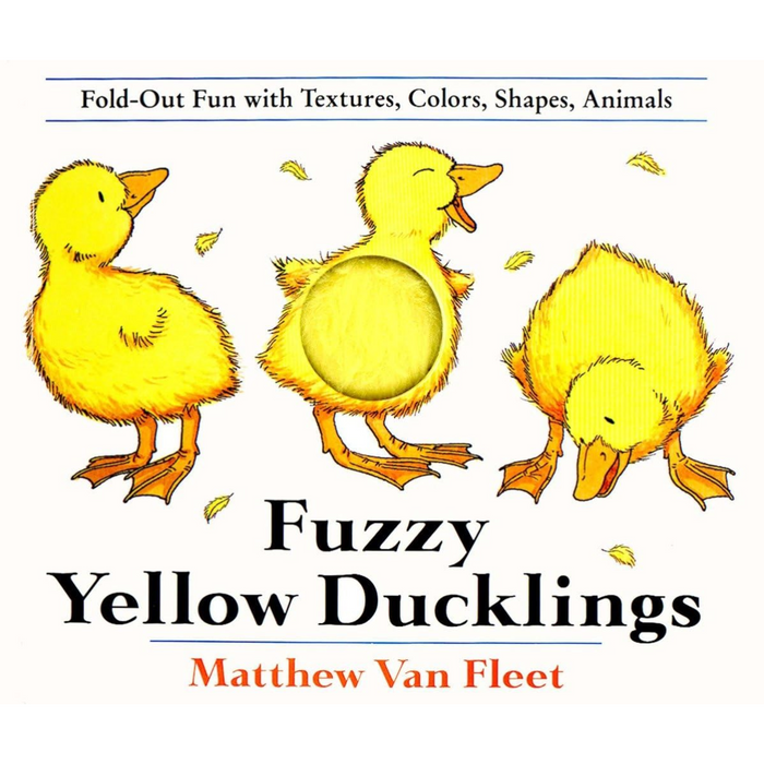 Fuzzy Yellow Ducklings Texture Lift the Flap Board Book