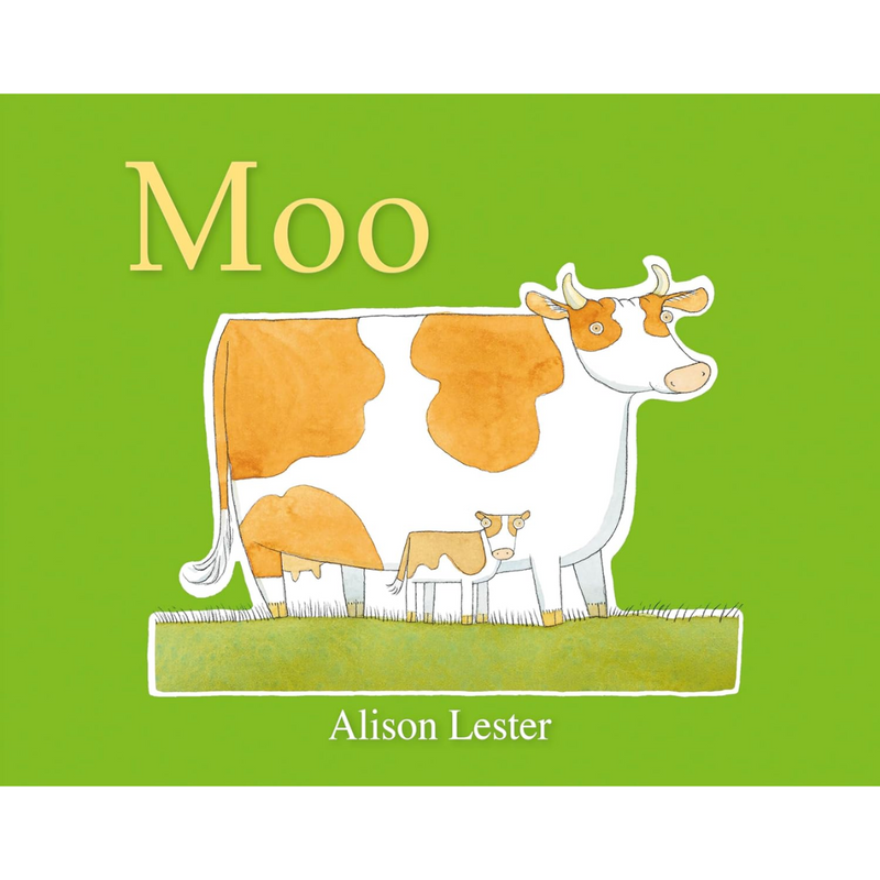 Moo Talk to The Animals (Board Book) by Alison Lester Kids Animal Picture Book Australian Authors