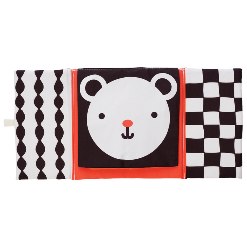 Peek and Go Development Mirror Fabric Book by Wimmer Ferguson Manhattan Baby Toys Baby Gifts Idea 0m+