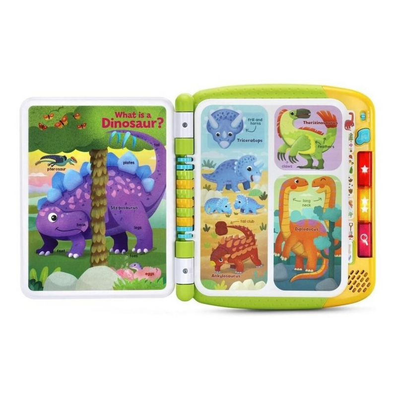 Dinosaurs Interactive Touch and Learn Sound Book STEM Toys Dinosaur Toys Cognitive Developmental Toys for Preschoolers Best Seller Dinosaur and Dragon Theme 3yrs+