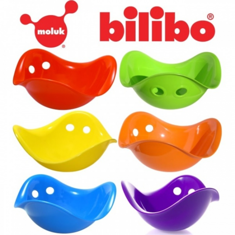 Bilibo Open Ended Active Play Seat Set of 6 by Moluk Sensory Toddler Toy 2yrs+ (Bulky Shipping)