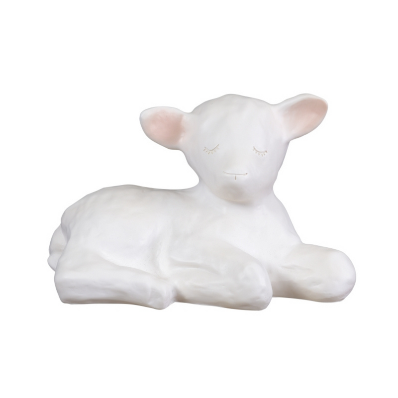Heico Kids Night Light Lamb Mary Lamp with white CORD Room Decor