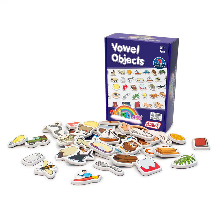 Rainbow Vowel Objects By Junior Learning 5yrs+