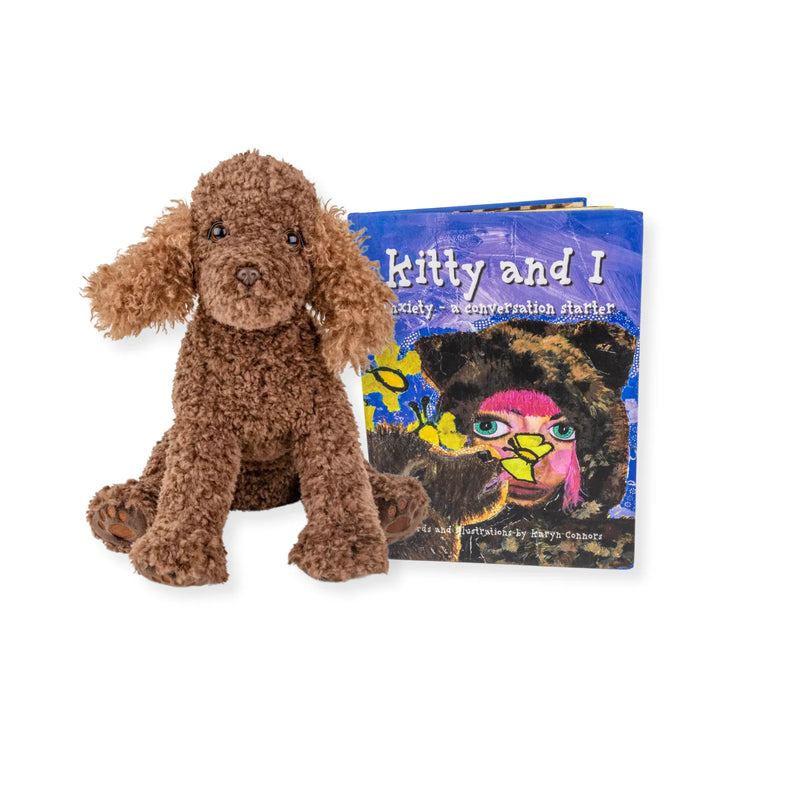 Poodle Soft Toy Kitty and I Comfort Me Raffy Talking Plush Toy for kids