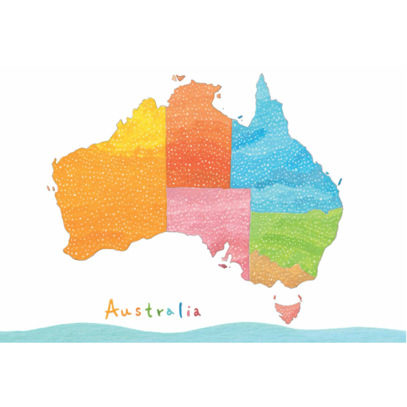 Australia Greeting Card by Enjoy Sü Australia Theme Clearance