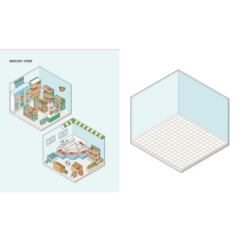 Cute N Cozy Sticker Therapy Sticker Activity Book with 500 Reusable Stickers (Paperback) by Zenny Abanales Travel Toys