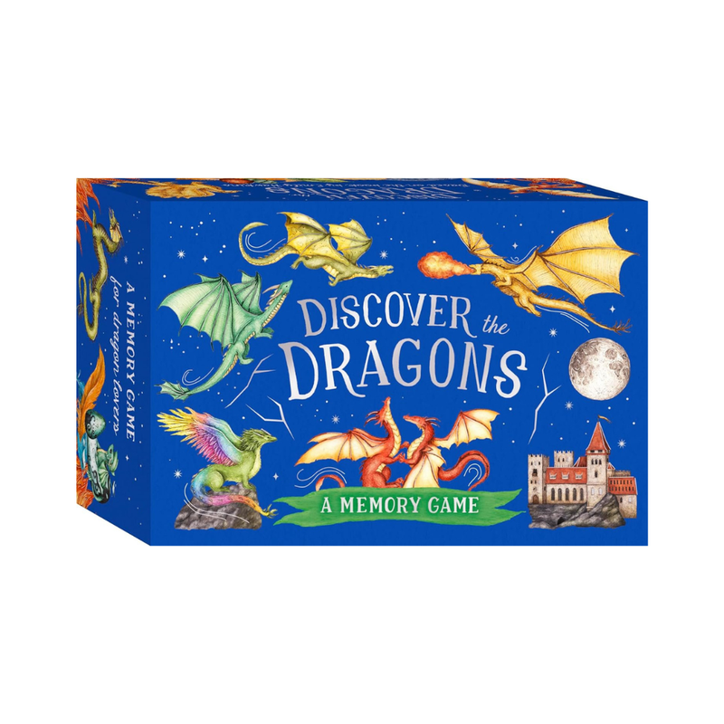 Discover The Dragons Kids Memory Card Game Dinosaur and Dragon Theme 4yrs+