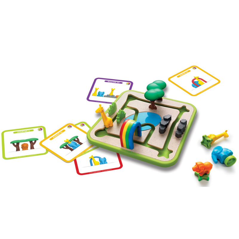 Smart Games Safari Park Jr Developmental Games for Toddlers 3yrs+