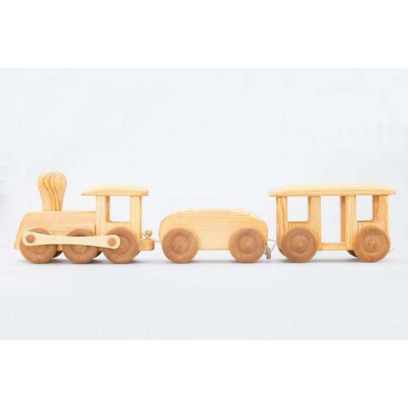 Debresk Big Train Wooden Toy Car 3yrs+