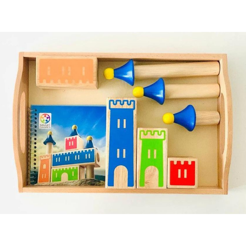 Castle Logix - Smart Logic Game Cognitive Developmental Game for Kids Fairy Unicorn and Castle Theme 3yrs+