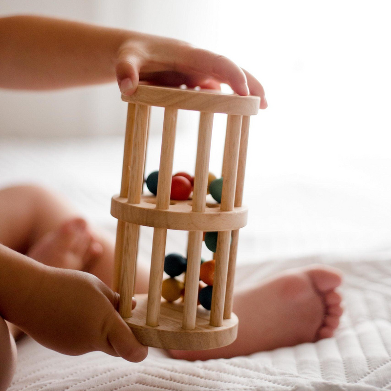 Qtoys Mini Rainmaker Musical Instrument Baby Toys Baby Gifts Idea 6m+