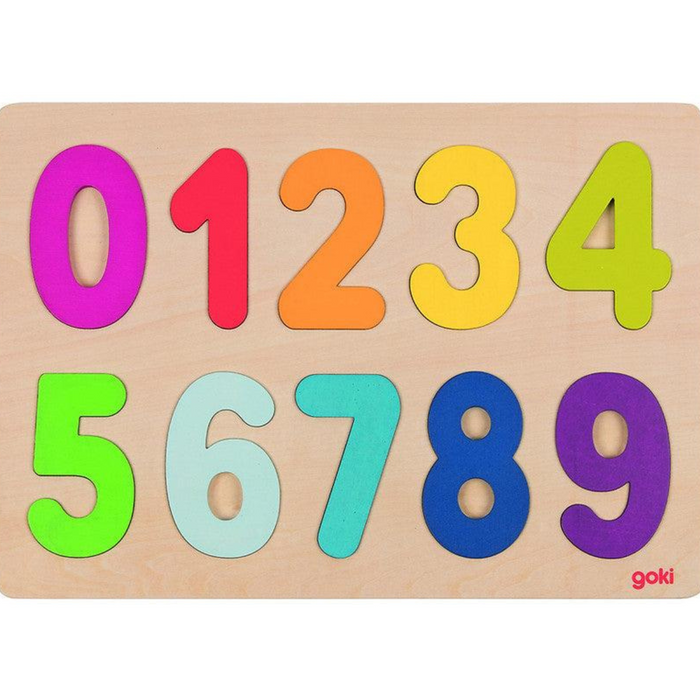 Goki Number Puzzle 0-9 2yrs+