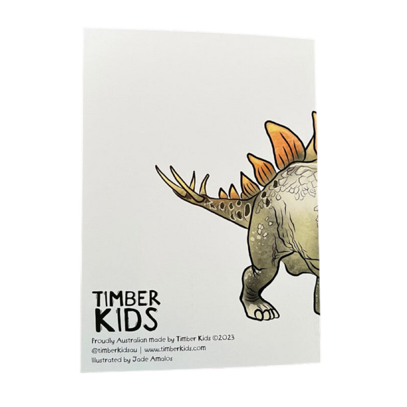 Dino Kids Birthday Card By Timber Kids