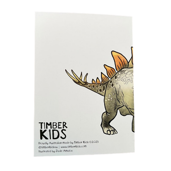 Timber Kids Dino Birthday Card