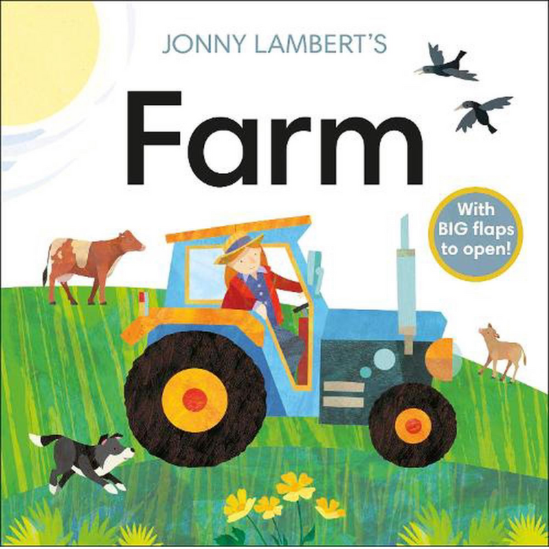 Jonny Lambert's Farm (Lift the Flap Book, Interactive Book) Interactive Book by Jonny Lambert: Farm Animal Toys