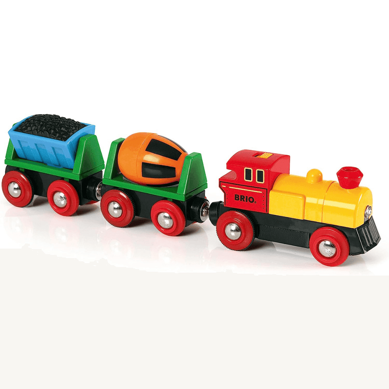 BRIO Battery Operated Action Train with Light 3pcs 3yrs+ - My Playroom 