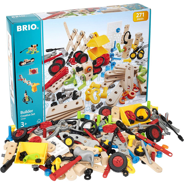 BRIO Builder Creative Set 271 Pieces Building Kit 3yrs My Playroom