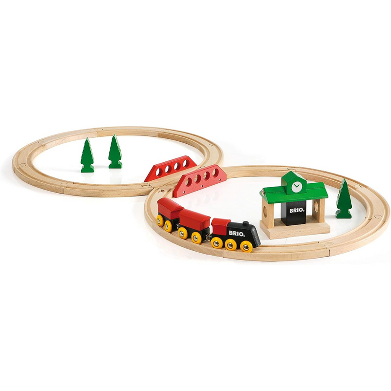 BRIO Classic Figure 8 Set 22pc  Developmental Toys for Toddlers Gifts Idea Best Seller 2yrs+