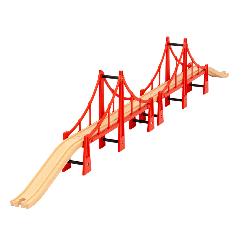 BRIO Double Suspension Bridge 5pcs 3yrs+ - My Playroom 