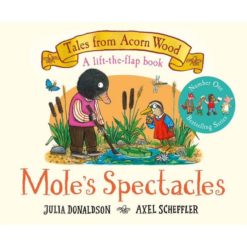 Mole's Spectacles (Lift the flap Board Book) by Julia Donaldson, Axel Scheffler Kids Interactive Book