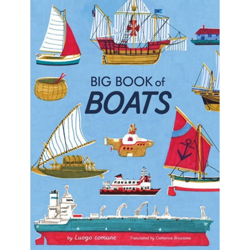 Big Book of Boats (Hardcover) Kids Picture Book