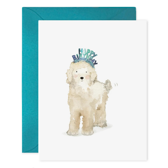 Birthday Card with a Cute Dog