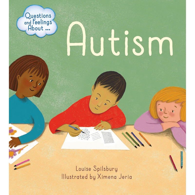 Questions And Feelings About Autism (Paperback) Wellbeing, Life Beliefs and Values kids book