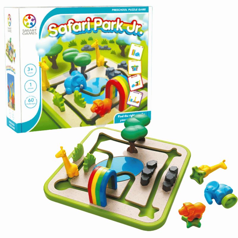 Smart Games Safari Park Jr Developmental Games for Toddlers 3yrs+