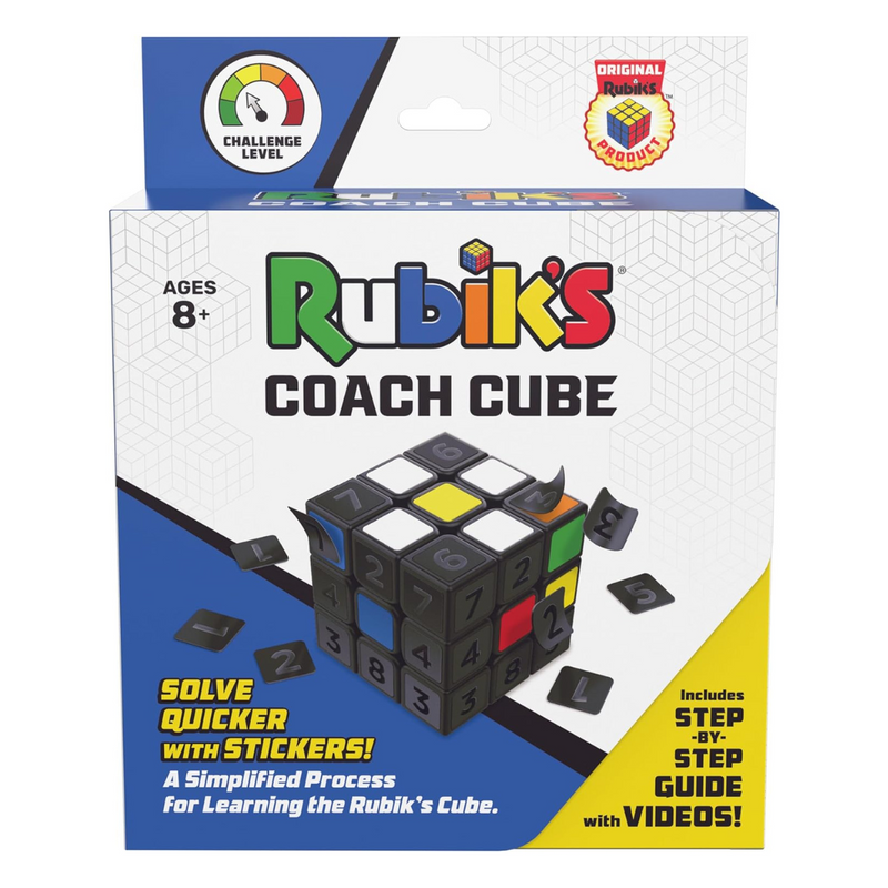 Rubik's Coach Cube Fidget Travel Toys 8yrs+