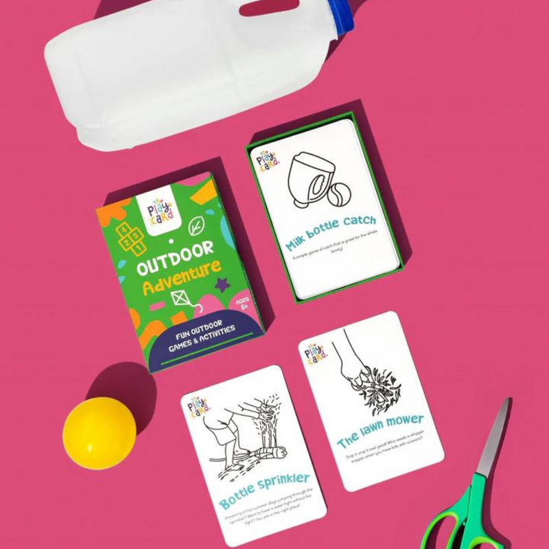 The Play Card Co Outdoor Adventure Play Ideas Card 6yrs+