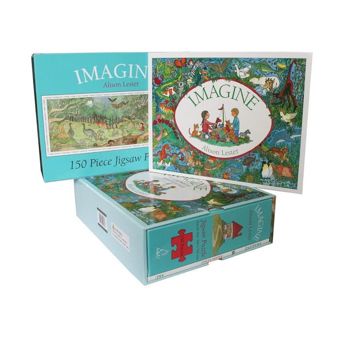Imagine: Book And Jigsaw Puzzle