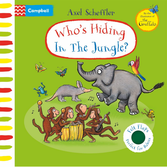 Who's Hiding in The Jungle? (Board Book)