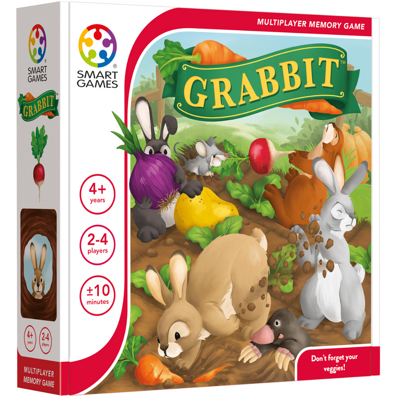 Smart Games Grabbit Memory Game Gifting Idea for 4yrs+