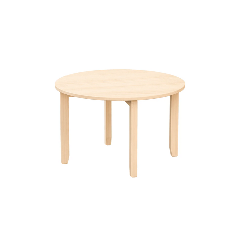 Montessori TABLE Beechwood Circular Stool 3 Heights 60cm Diameter Table Top Kids Furniture (Furniture Shipping)