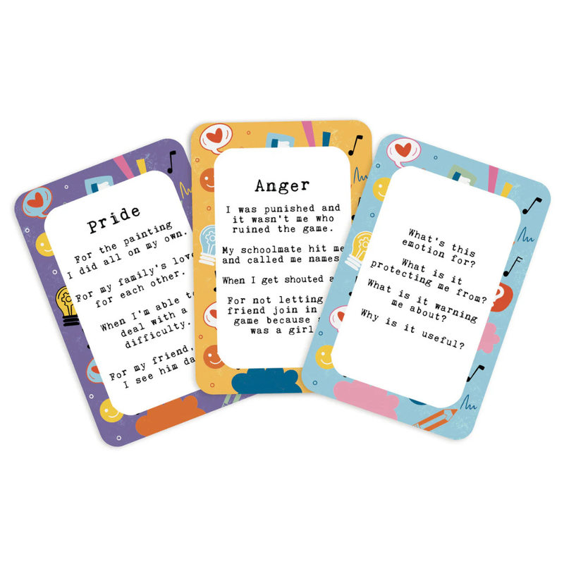The Happy Gang Flashcards Let’s Talk About Emotions Social-Emotional Developmental Toys for 3yrs+