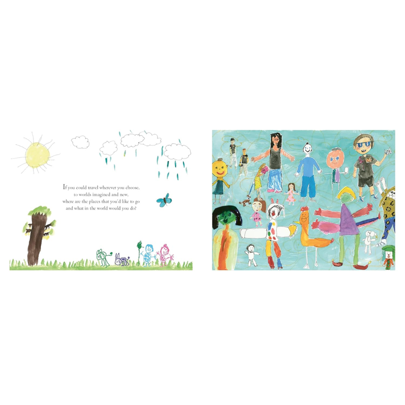 Where Would You Go? (Hardcover) by Alison Lester and Jane Godwin A Inspiring Picture Book About Dreams, Adventures & Coming Home