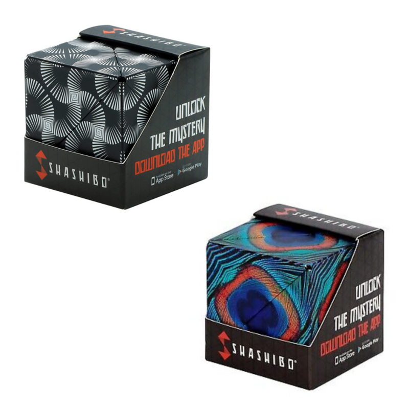 Shashibo Original Series Assorted Shape Shifting Puzzle Box Fidget Travel Toys 8yrs+
