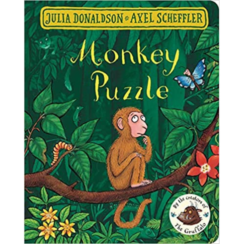 Monkey Puzzle (Board Book) by Julia Donaldson, Axel Scheffler Kids Book