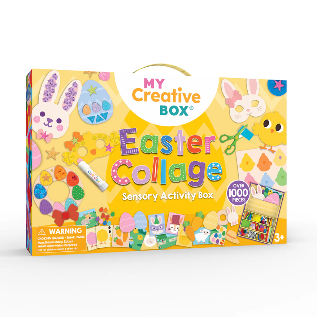 ECC BOX （DIY）／ELNEST CREATIVE ACTIVITY My Creative Box LARGE Easter Collage Sensory Activity Craft Box