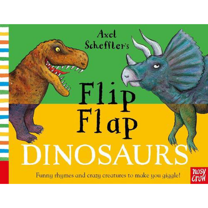 Flip Flap Dinosaurs Book by Axel Scheffler (Hardcover)