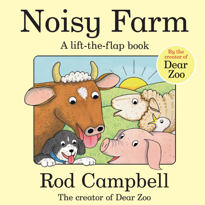 Noisy Farm 30th Anniversary Edition (Lift the flap book)