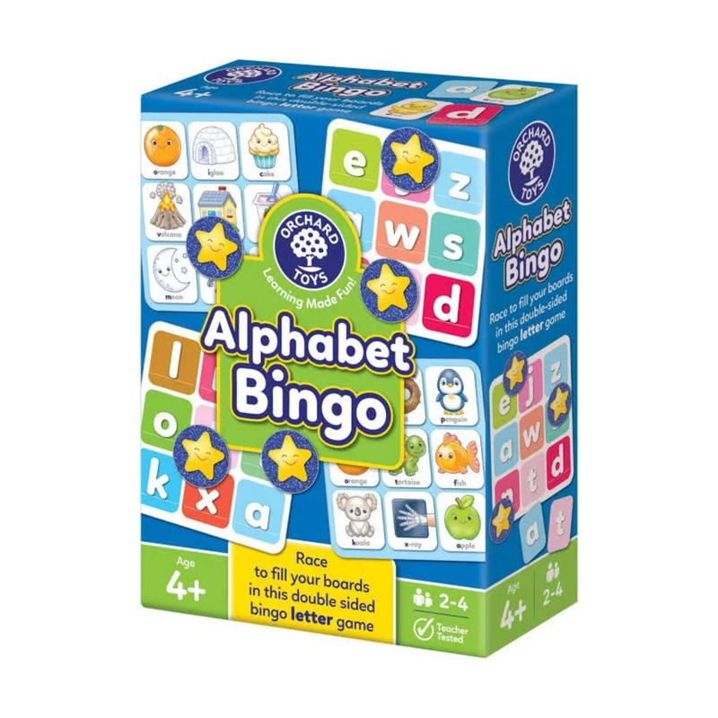 Orchard Toys Alphabet Bingo Early Literacy Game 4yrs+