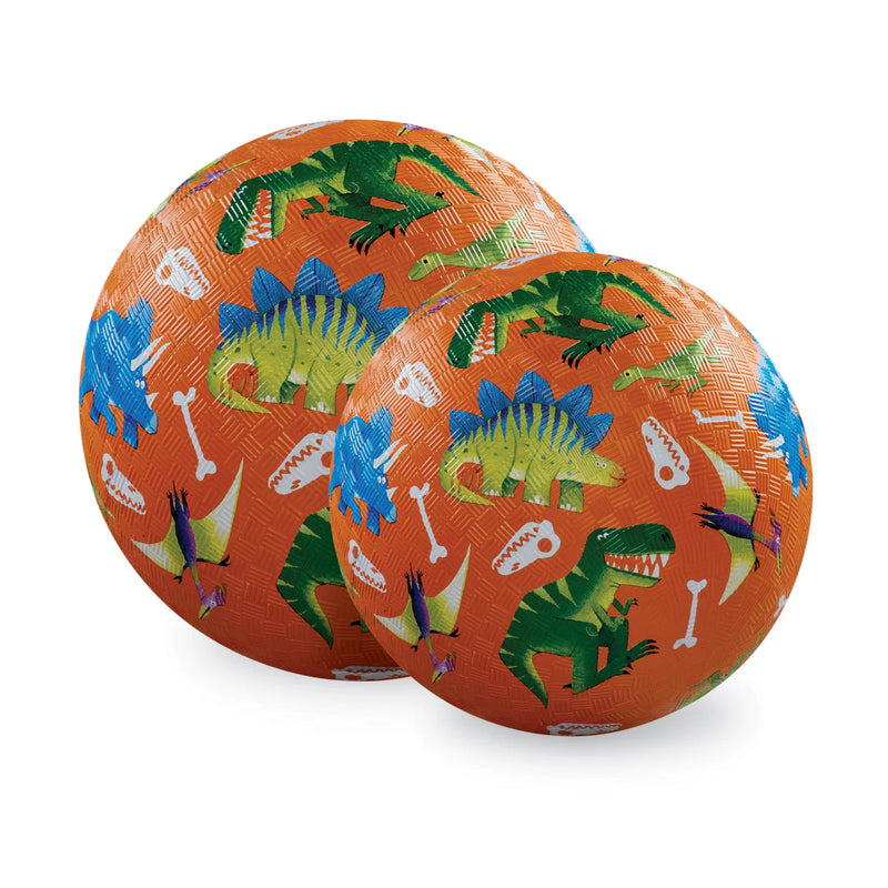 Crocodile Creek Playground Ball 1pc Orange Dinosaur Dig 5 Inch Dinosaur Toys 3yrs+