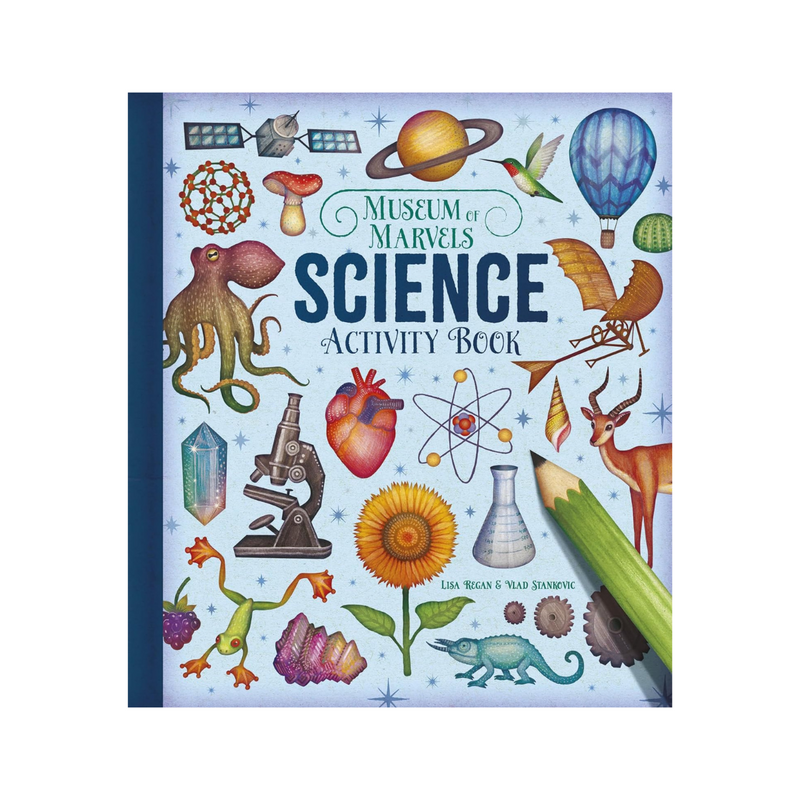 Museum of Marvels Science Activities Book By Lisa Regan & Vlad Stankovic (Paperback) STEM Experiments & Discoveries Gift Ideas for Ages 7yrs+