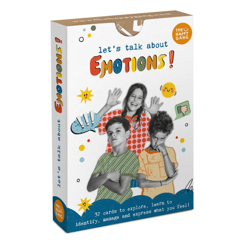 The Happy Gang Flashcards Let’s Talk About Emotions Social-Emotional Developmental Toys for 3yrs+