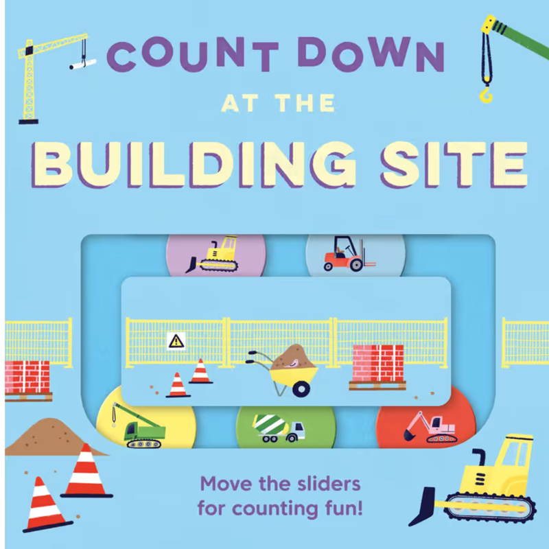 Count Down at the Building Siten (Board Book) by Kit Frost Kids Picture Book