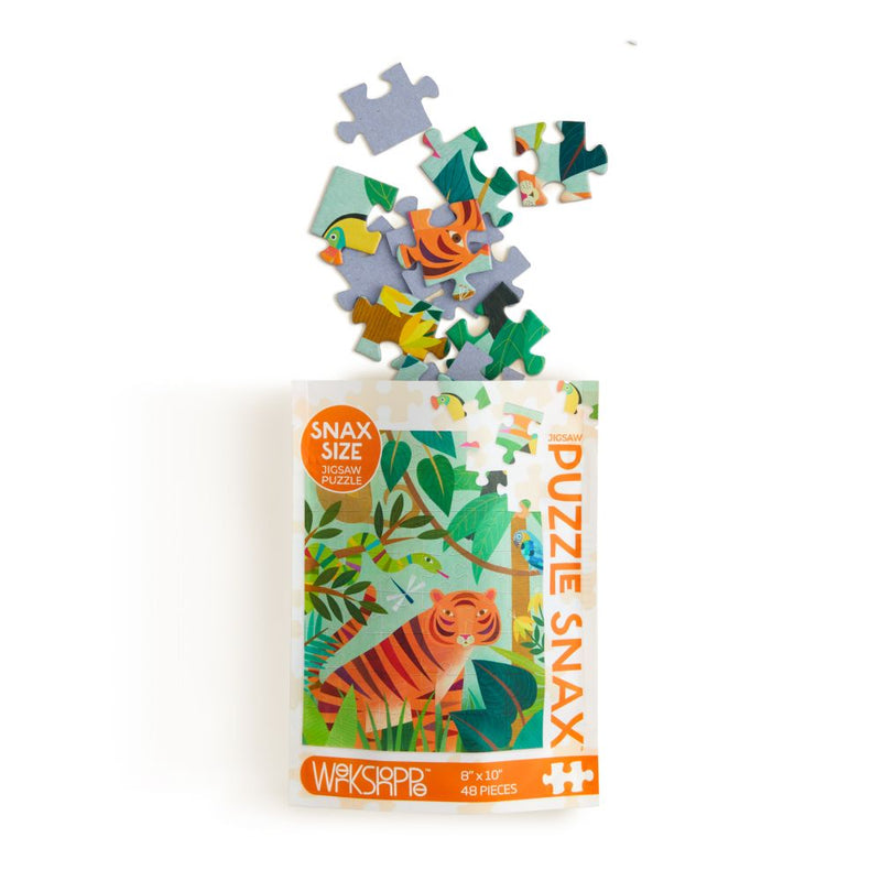 Werkshoppe Snax In The Jungle 48 pc Puzzle 5yrs+