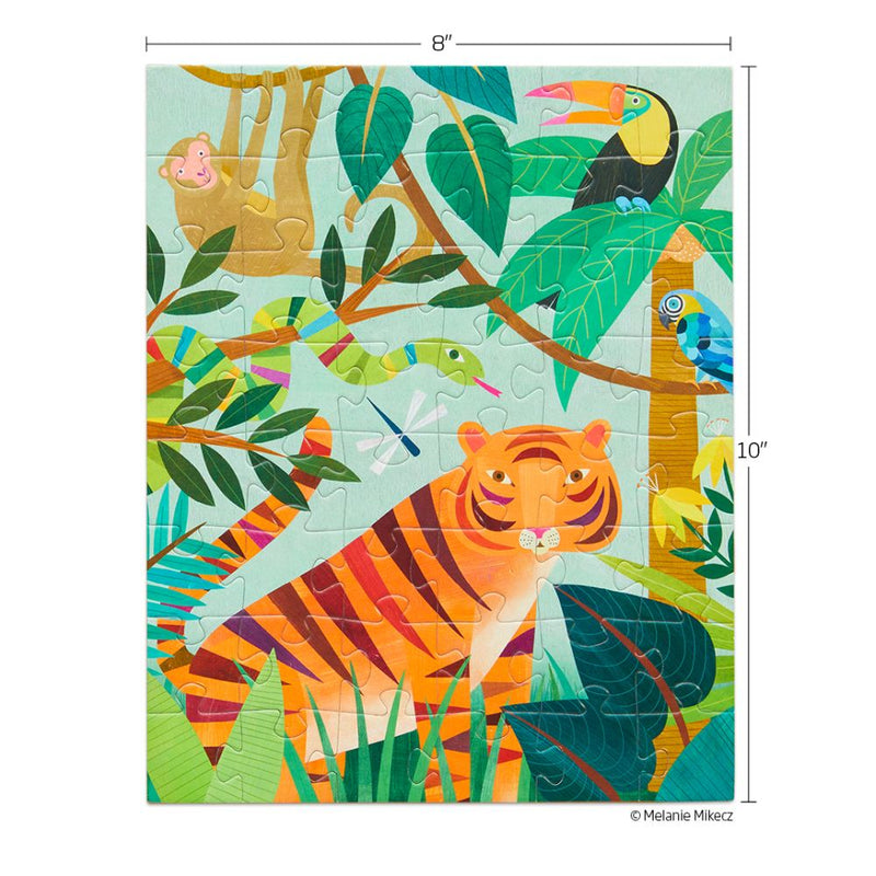 Werkshoppe Snax In The Jungle 48 pc Puzzle 5yrs+