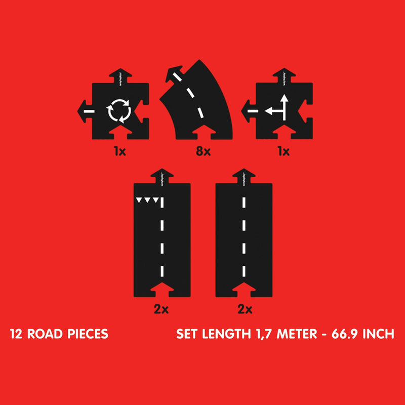 WaytoPlay New Ringroad 12 Piece 3yrs+